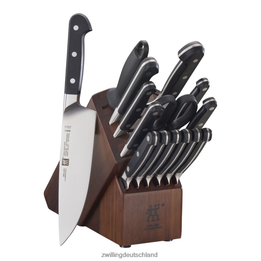 Besteck Zwilling Pro 16-teiliges Messerblock-Set, Akazie 484N6229 - Zwilling Topfset