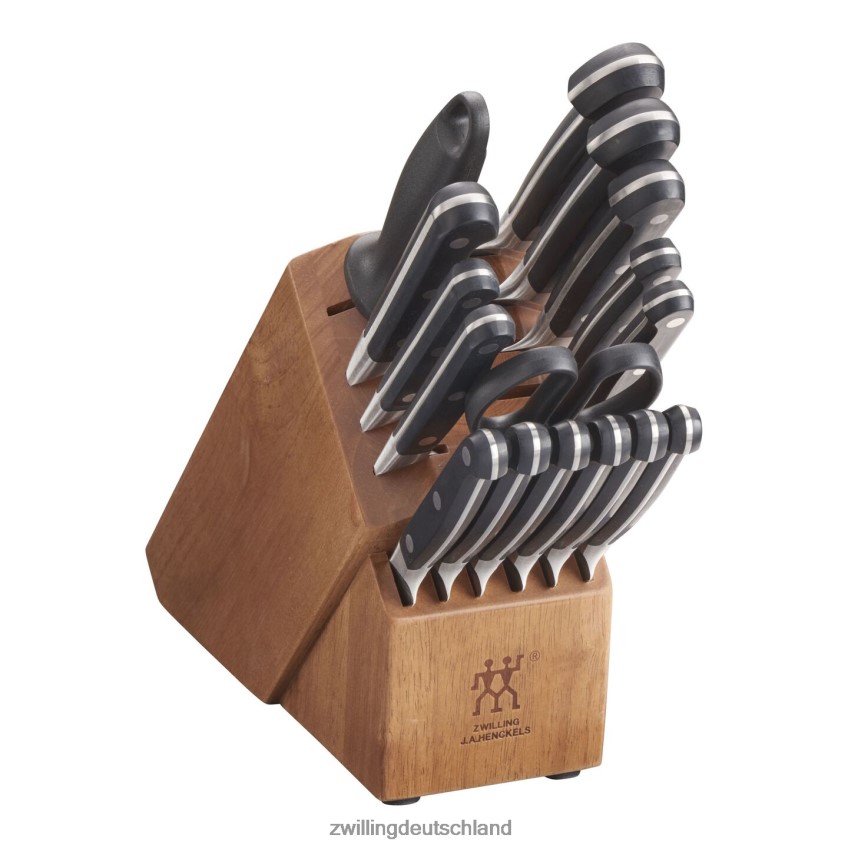 Besteck Zwilling Pro 17-teiliges Messerblock-Set, natur 484N62202 - Zwilling Deutschland