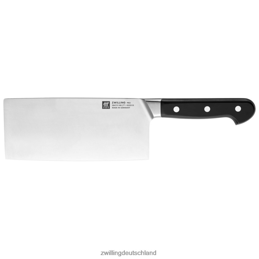 Besteck Zwilling Pro 7 Zoll, chinesisches Kochmesser/Gemüsebeil 484N6217 - Zwilling Topfset