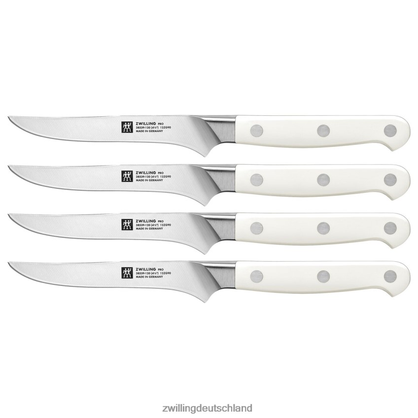 Besteck Zwilling Pro le Blanc 4-teilig, Steak-Set 484N6268 - Zwilling Topfset