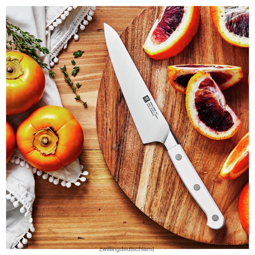 Besteck Zwilling Pro le Blanc 5,5-Zoll-Vorbereitungsmesser mit feiner Kante, feine Kante 484N62208 - Zwilling Deutschland