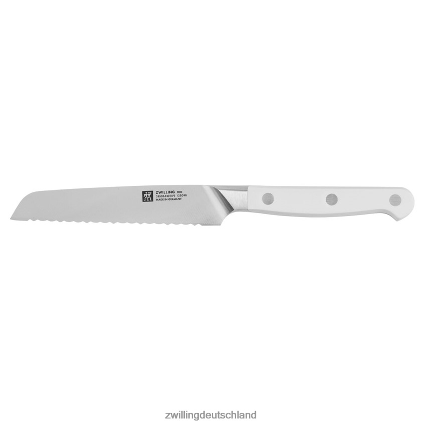 Besteck Zwilling Pro le Blanc 5-Zoll-Allzweckmesser, gezahnte Schneide 484N62175 - Zwilling Deutschland
