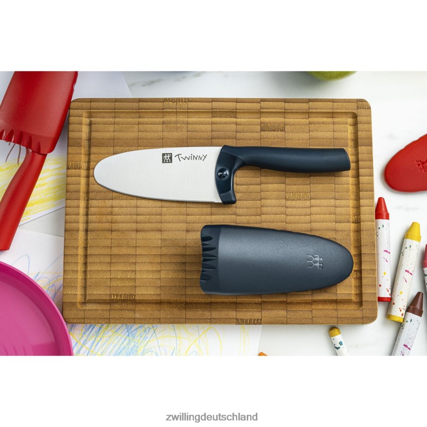 Besteck Zwilling Twinny 4,25 Zoll, Kochmesser, blau 484N6297 - Zwilling Deutschland