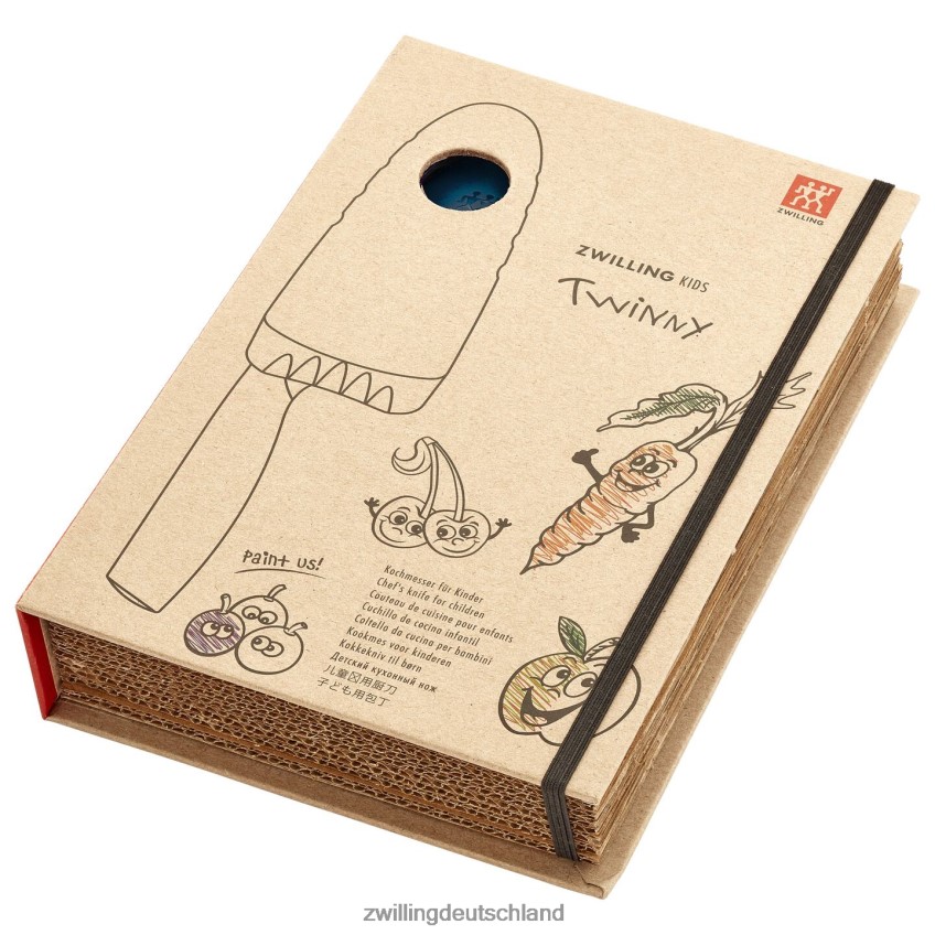 Besteck Zwilling Twinny 4,25 Zoll, Kochmesser, blau 484N6297 - Zwilling Deutschland