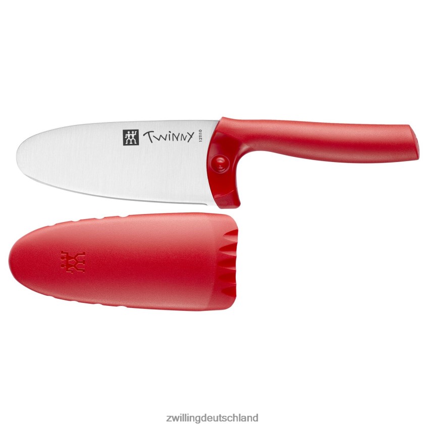 Besteck Zwilling Twinny 4,25 Zoll, Kochmesser, rot 484N6298 - Zwilling Topfset
