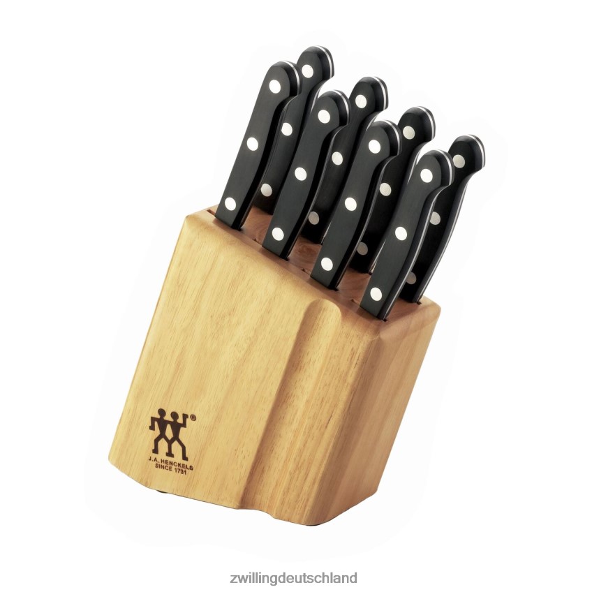 Besteck Zwilling Twin Gourmet 9-teiliges Steakmesserblock-Set 484N62363 - Zwilling Besteck