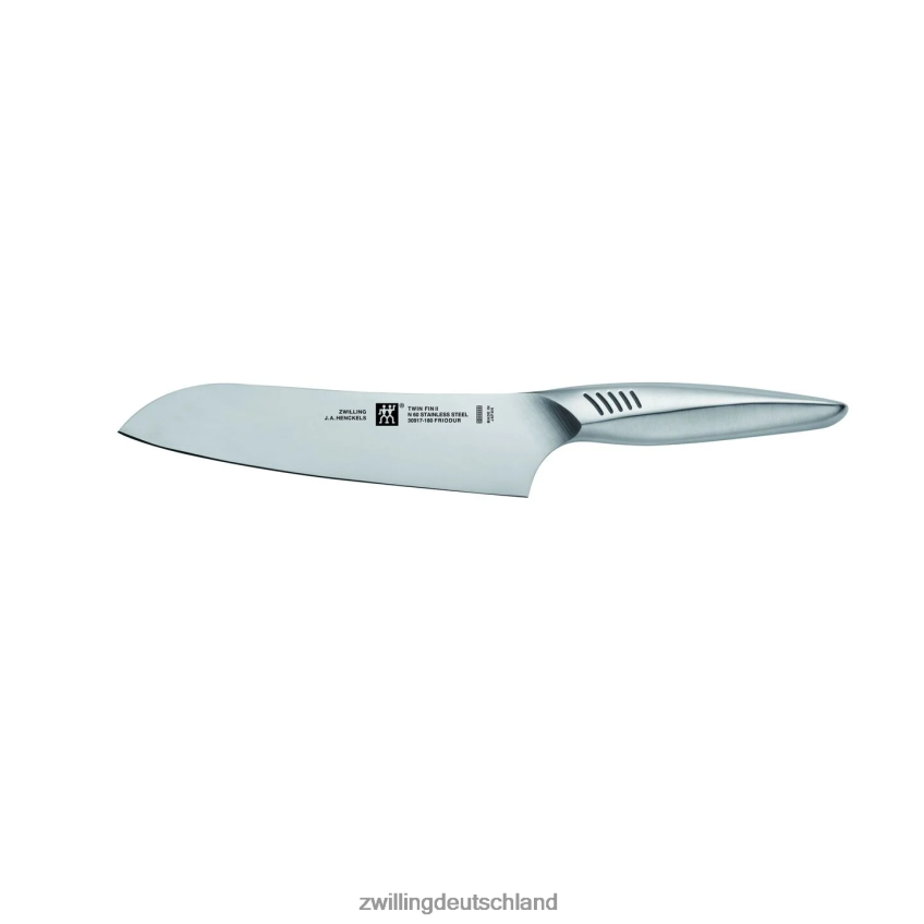 Besteck Zwilling Twin Fin II 7-Zoll-Santokumesser mit feiner Schneide 484N62411 - Zwilling Besteck