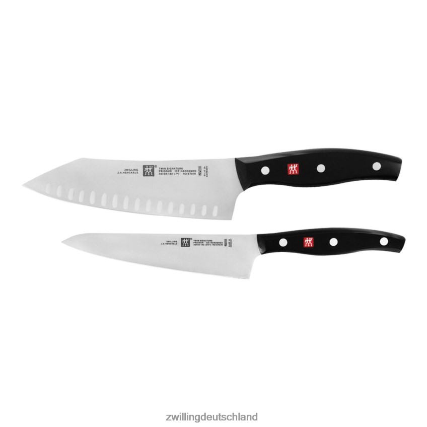 Besteck Zwilling Twin Signature 2-teiliges „Rock & Chop“-Messerset 484N62131 - Zwilling Topfset