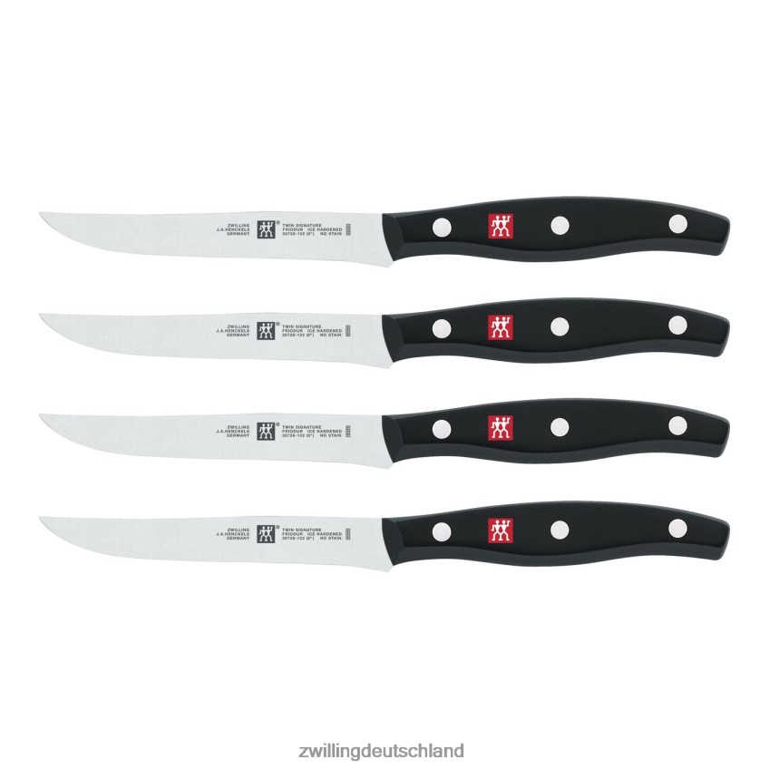 Besteck Zwilling Twin Signature 4-teiliges Steakmesserset 484N62149 - Zwilling Topfset