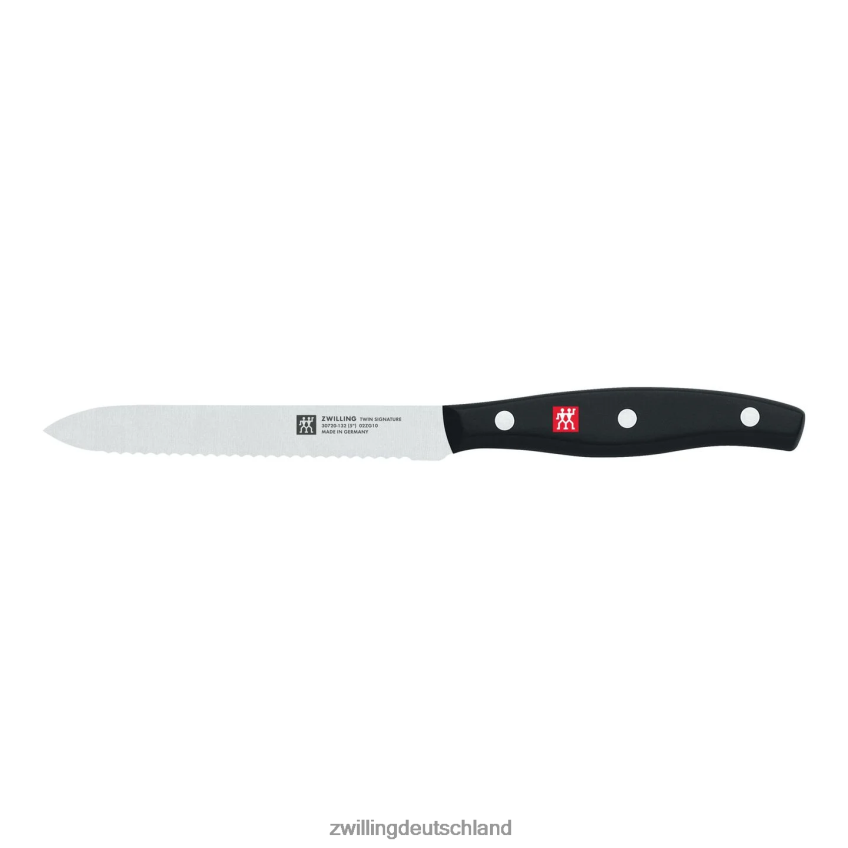 Besteck Zwilling Twin Signature 5-Zoll-Allzweckmesser mit Wellenschliff 484N62281 - Zwilling Topfset