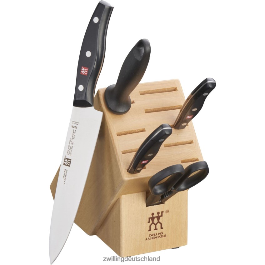 Besteck Zwilling Twin Signature 6-teiliges Messerblock-Set, natur 484N62258 - Zwilling Besteck