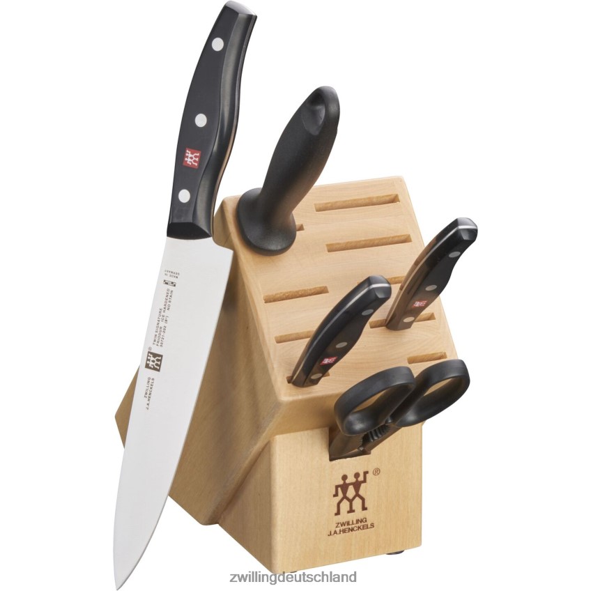 Besteck Zwilling Twin Signature 6-teiliges Messerblock-Set, natur 484N62258 - Zwilling Besteck