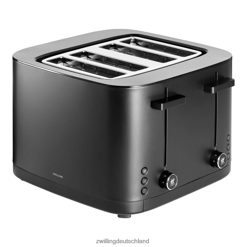 Elektrik Zwilling Enfinigy 4-Schlitz-Toaster – Schwarz 484N62566 - Zwilling Topfset