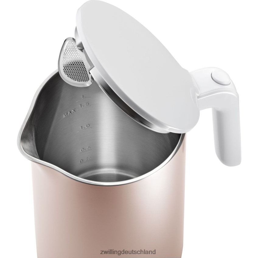 Elektrik Zwilling Enfinigy 1,5 l, Cool Touch Wasserkocher Pro – Rose 484N62563 - Zwilling Topfset