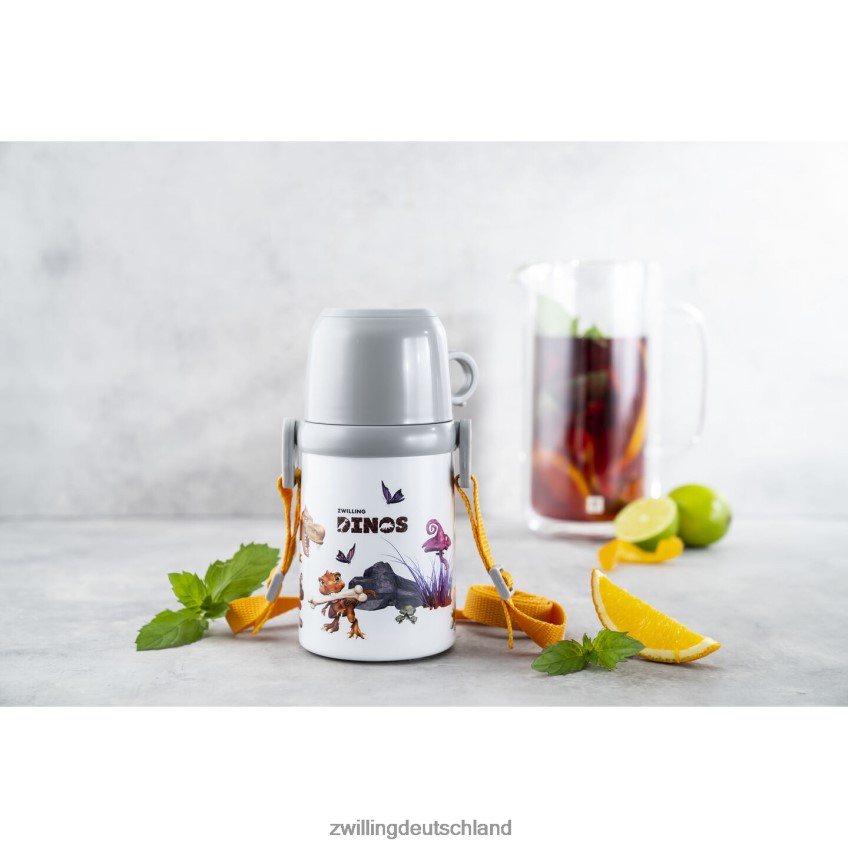Küche Zwilling Dinos 12,8-oz-Dinos-Thermoflasche mit Becher 484N62533 - Zwilling Topfset
