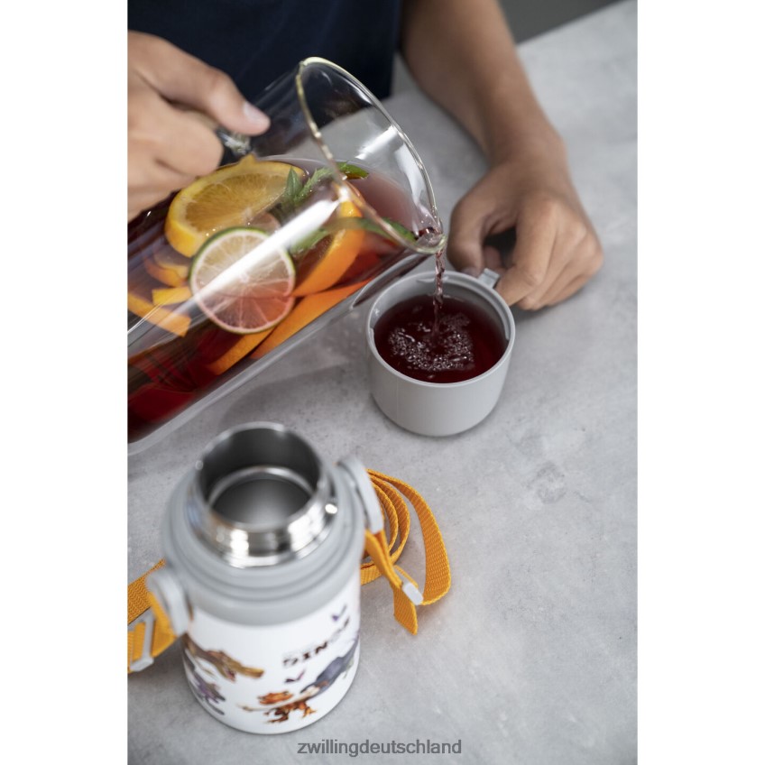Küche Zwilling Dinos 12,8-oz-Dinos-Thermoflasche mit Becher 484N62533 - Zwilling Topfset