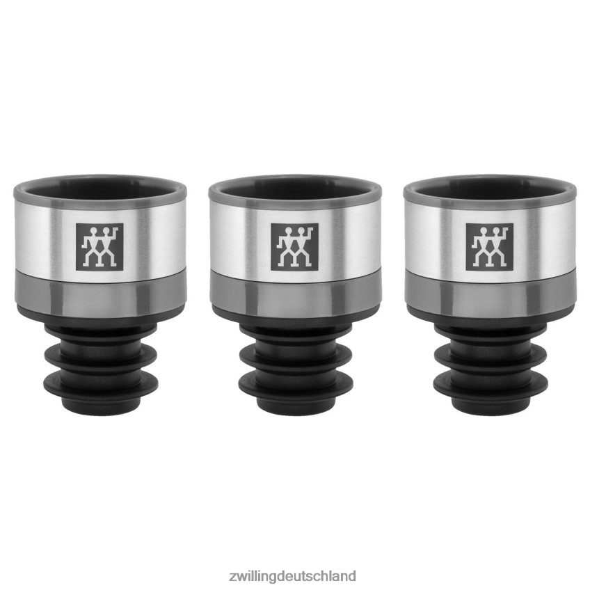 Küche Zwilling Fresh & Save 3-teiliges Vakuum-Weinverschluss-Set 484N62456 - Zwilling Besteck