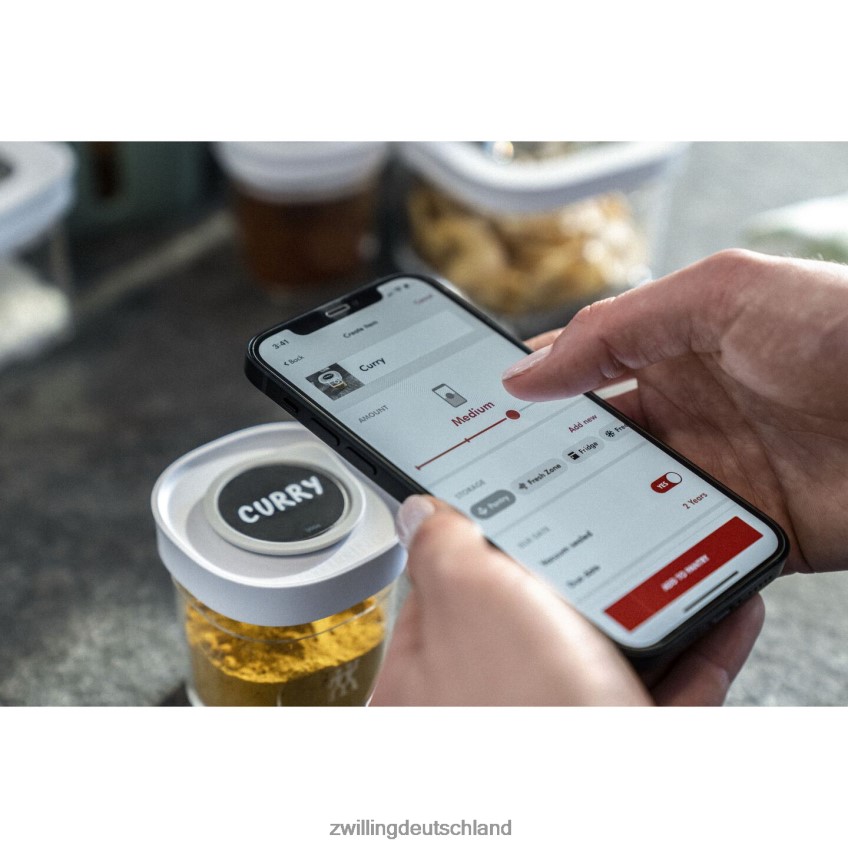 Küche Zwilling Fresh & Save Cube Gewürzset, XS / 3-teilig, transparent-weiß 484N62465 - Zwilling Besteck