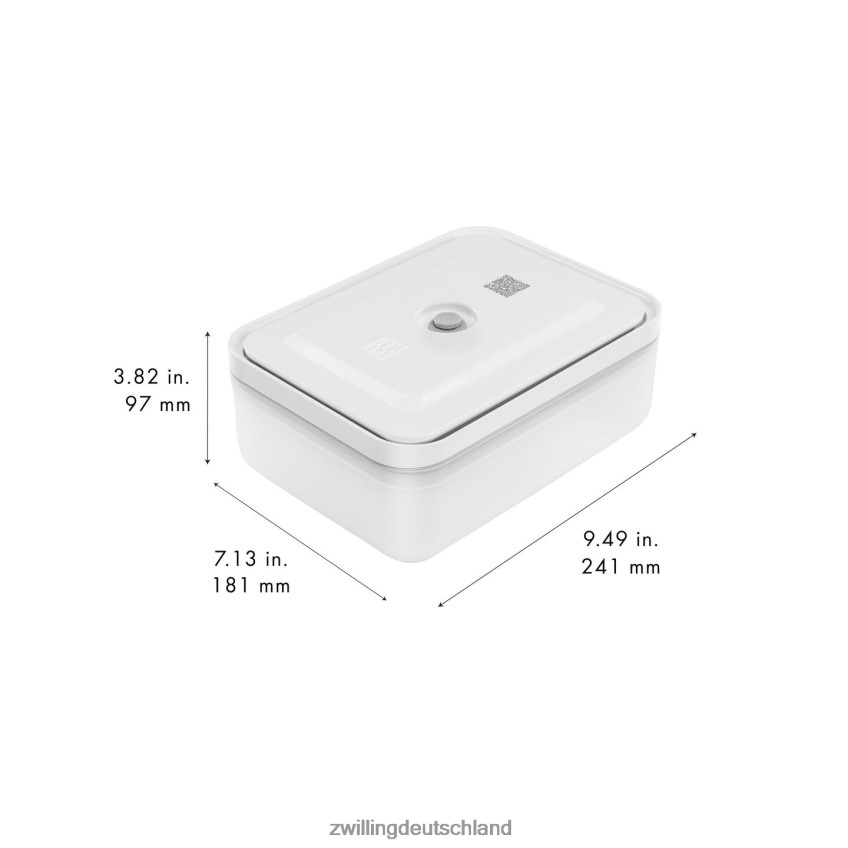 Küche Zwilling Fresh & Save Vakuum-Kühlbehälter, Kunststoff, halbtransparent-grau 484N62486 - Zwilling Besteck