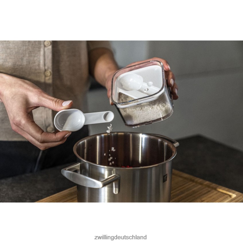 Küche Zwilling Fresh & Save Würfelbehälter, 0,35 qt, transparent-weiß 484N62481 - Zwilling Deutschland