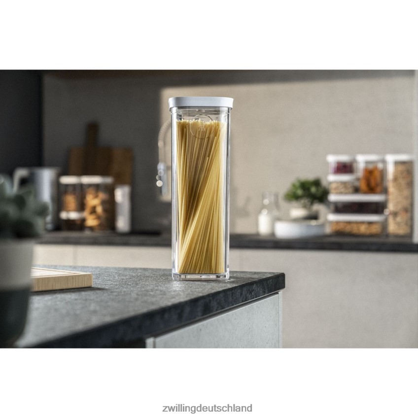 Küche Zwilling Fresh & Save Würfelbehälter-Set 4er, 1,75 qt, transparent-weiß 484N62490 - Zwilling Deutschland