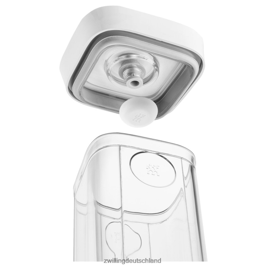 Küche Zwilling Fresh & Save Würfelbehälter-Set 4er, 1,75 qt, transparent-weiß 484N62490 - Zwilling Deutschland