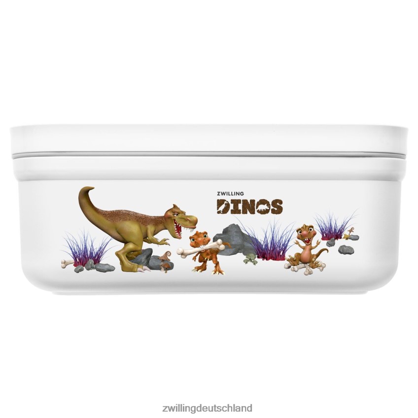 Küche Zwilling Fresh & Save m Dinos Vakuum-Brotdose, Kunststoff, weiß-grau 484N62512 - Zwilling Topfset