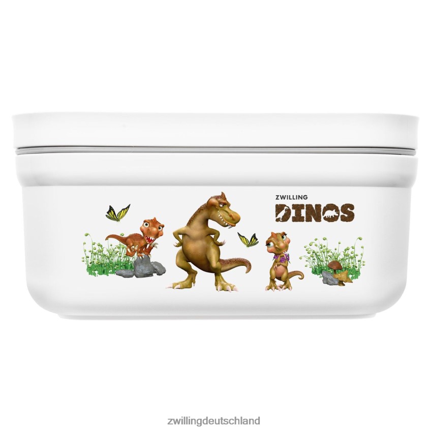 Küche Zwilling Fresh & Save s Dinos Vakuum-Brotdose, Kunststoff, weiß-grau 484N62511 - Zwilling Deutschland