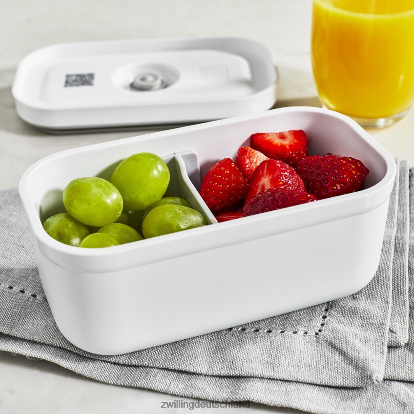 Küche Zwilling Fresh & Save s Vakuum-Lunchbox, Kunststoff, weiß-grau 484N62501 - Zwilling Besteck