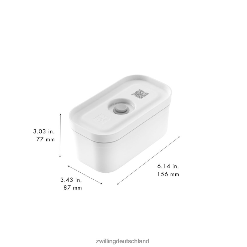 Küche Zwilling Fresh & Save s Vakuum-Lunchbox, Kunststoff, weiß-grau 484N62501 - Zwilling Besteck