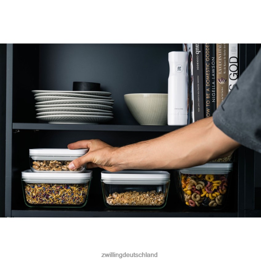 Küche Zwilling Fresh & Save s Vakuumbehälter, Glas, grau 484N62492 - Zwilling Besteck