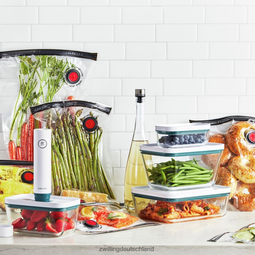 Küche Zwilling fresh & save Glasvakuum-Starterset, 16-tlg 484N62489 - Zwilling Besteck