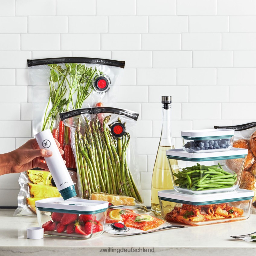 Küche Zwilling fresh & save Glasvakuum-Starterset, 16-tlg 484N62489 - Zwilling Besteck