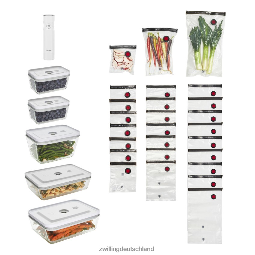 Küche Zwilling fresh & save Glasvakuum-Starterset, 32-tlg 484N62449 - Zwilling Topfset