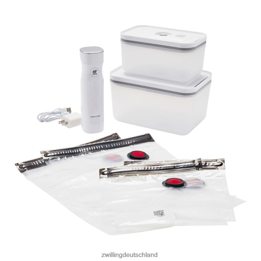 Küche Zwilling fresh & save Kunststoff / m/l Vakuum-Starterset, 7-tlg 484N62459 - Zwilling Besteck