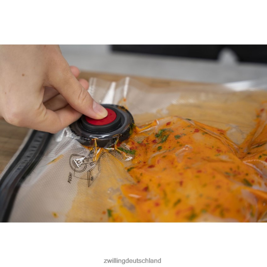 Küche Zwilling fresh & save Vakuum-Zubehörset Flüssigkeitssperre, 6-tlg 484N62453 - Zwilling Besteck