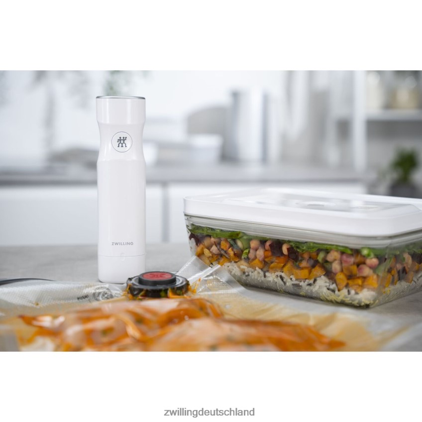 Küche Zwilling fresh & save Vakuum-Zubehörset Flüssigkeitssperre, 6-tlg 484N62453 - Zwilling Besteck