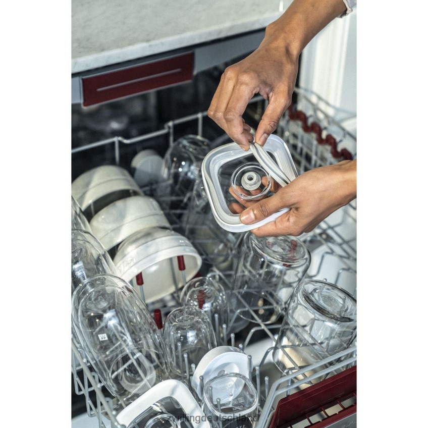 Küche Zwilling fresh & save Würfelbehälter-Set, m / 5-teilig, transparent-weiß 484N62460 - Zwilling Deutschland