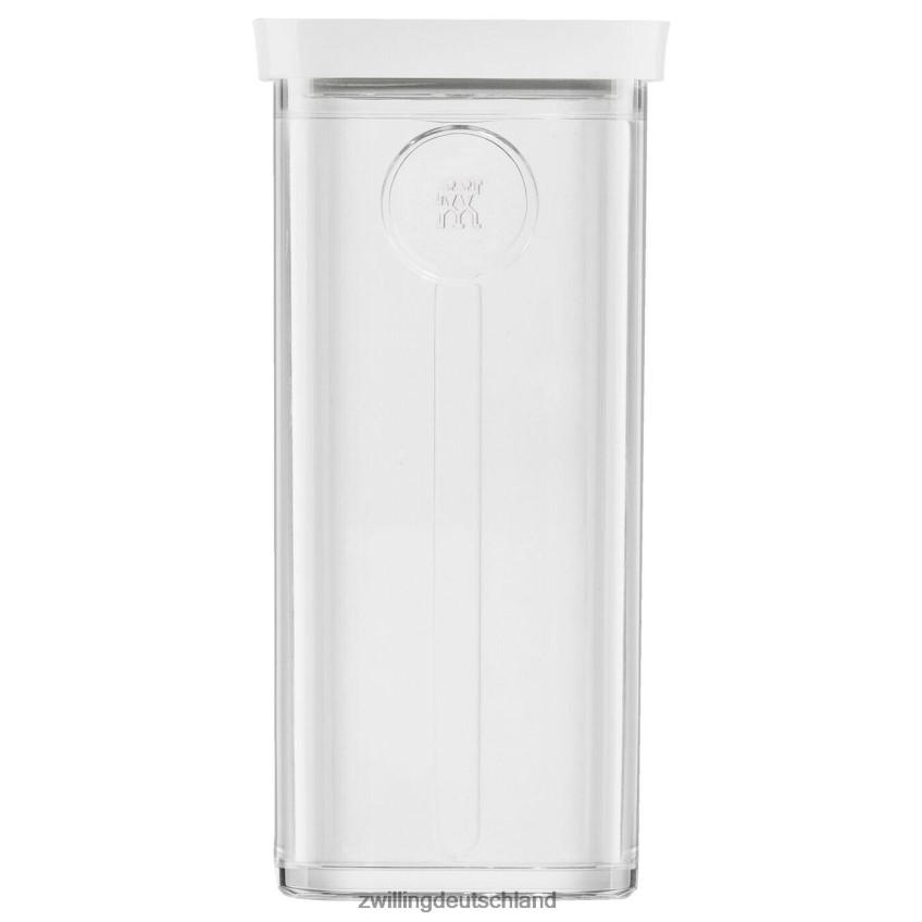 Küche Zwilling fresh & save Würfelbehälter-Set mit Vakuumpumpe, klein, 7-teilig, transparent-weiß 484N62525 - Zwilling Besteck
