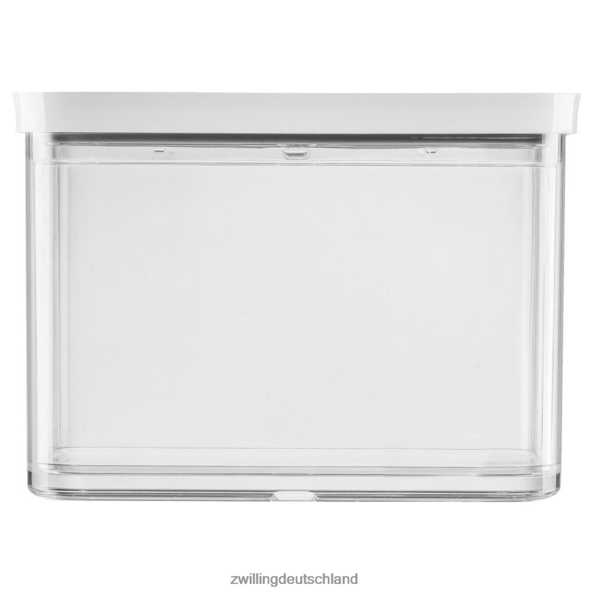 Küche Zwilling fresh & save Würfelbehälter-Set mit Vakuumpumpe, mittel, 6-teilig, transparent-weiß 484N62478 - Zwilling Deutschland