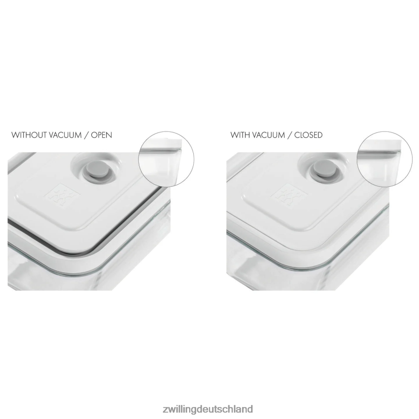 Küche Zwilling fresh & save l Vakuumbehälter, Glas, grau 484N62469 - Zwilling Deutschland