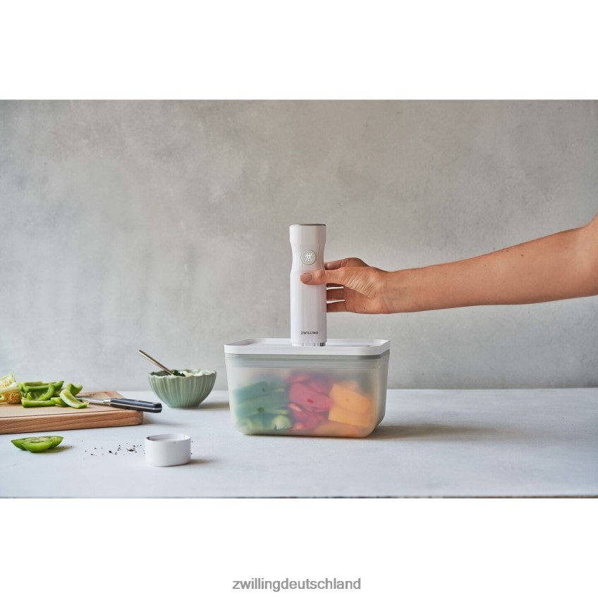 Küche Zwilling fresh & save l Vakuumbehälter, Kunststoff, halbtransparent-grau 484N62506 - Zwilling Topfset