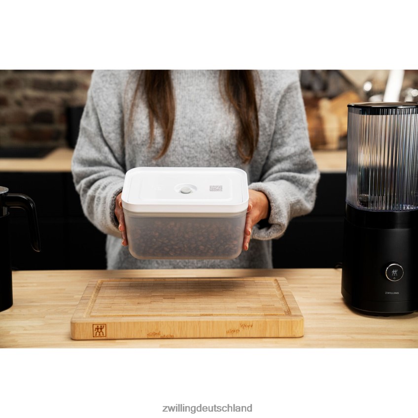 Küche Zwilling fresh & save l Vakuumbehälter, Kunststoff, halbtransparent-grau 484N62506 - Zwilling Topfset