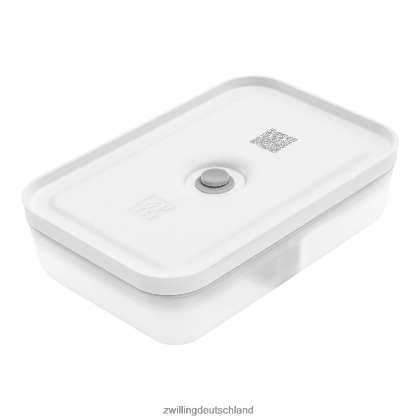 Küche Zwilling fresh & save l flache Vakuum-Brotdose, Kunststoff, halbtransparent-grau 484N62473 - Zwilling Topfset