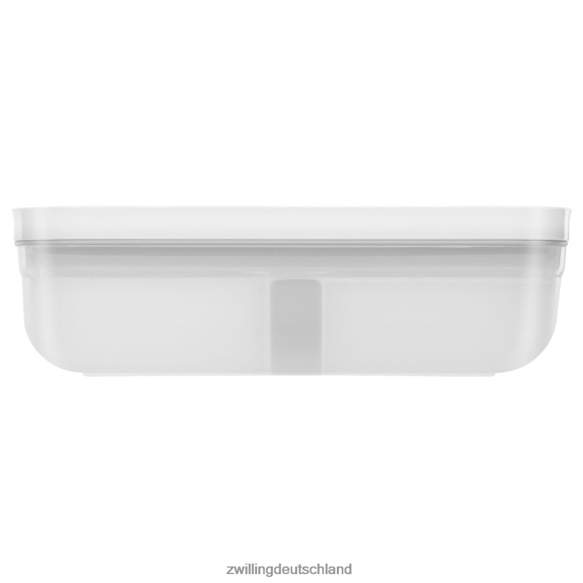 Küche Zwilling fresh & save l flache Vakuum-Brotdose, Kunststoff, halbtransparent-grau 484N62473 - Zwilling Topfset
