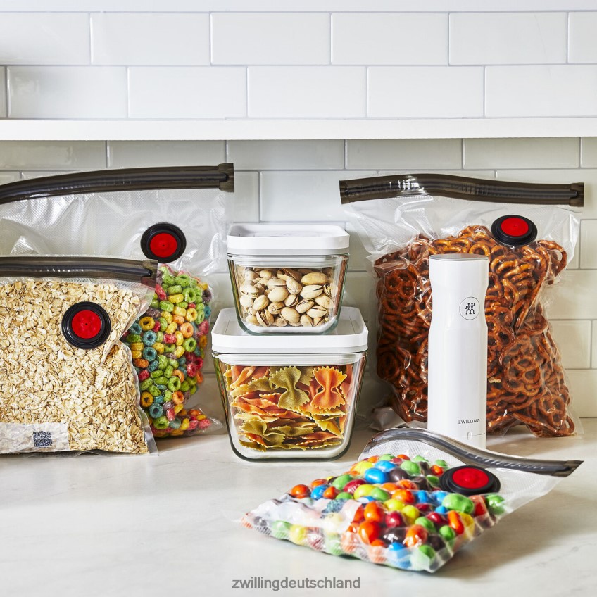 Küche Zwilling fresh & save m / 20-teiliges Vakuumbeutel-Set, Kunststoff 484N62457 - Zwilling Deutschland