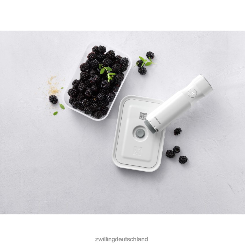Küche Zwilling fresh & save m Vakuumbehälter, Kunststoff, halbtransparent-grau 484N62503 - Zwilling Topfset