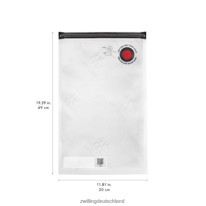 Küche Zwilling fresh & save s/m/l / 10-teiliges Vakuumbeutel-Set, Kunststoff 484N62464 - Zwilling Topfset