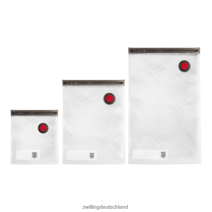 Küche Zwilling fresh & save s/m/l / 20-teiliges Vakuumbeutel-Set, Kunststoff 484N62458 - Zwilling Topfset