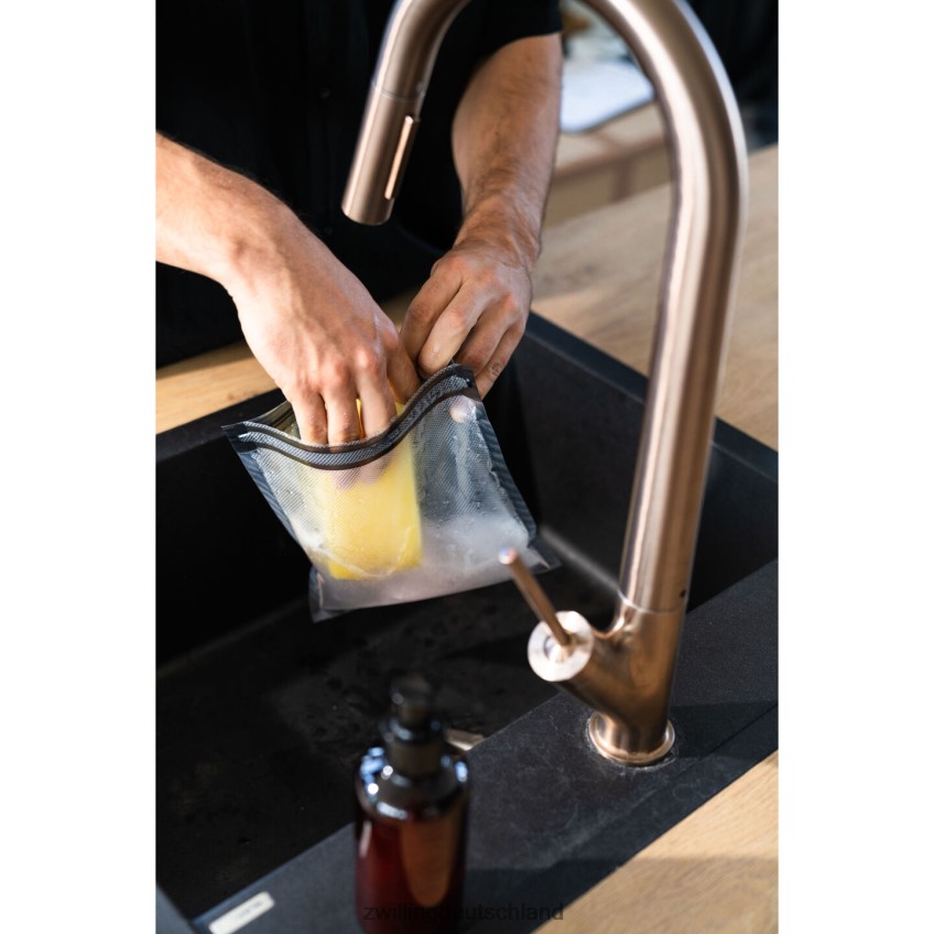 Küche Zwilling fresh & save s/m/l / 20-teiliges Vakuumbeutel-Set, Kunststoff 484N62458 - Zwilling Topfset